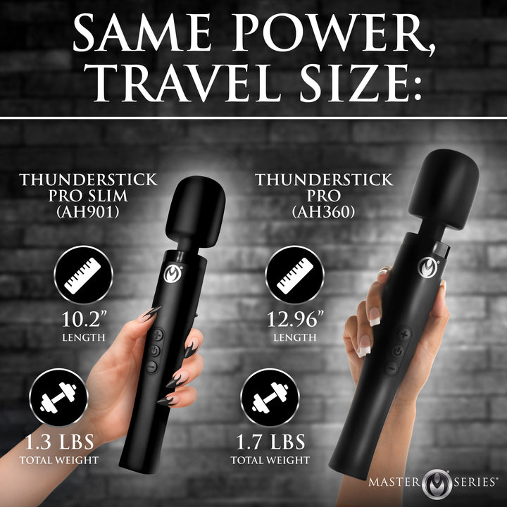 Thunderstick Pro Slim 8800 RPM Wand Massager