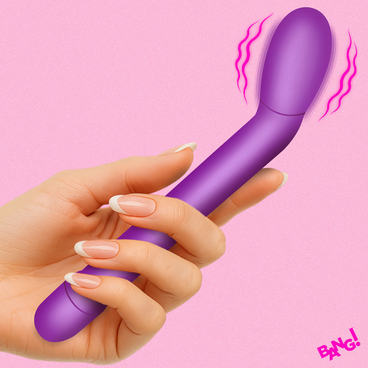 Bang! Slim G-Spot Vibrator in Purple