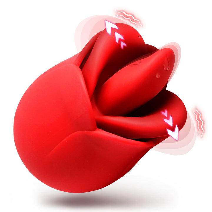 Bloomgasm Petal Kiss Kissing and Licking Vibrator