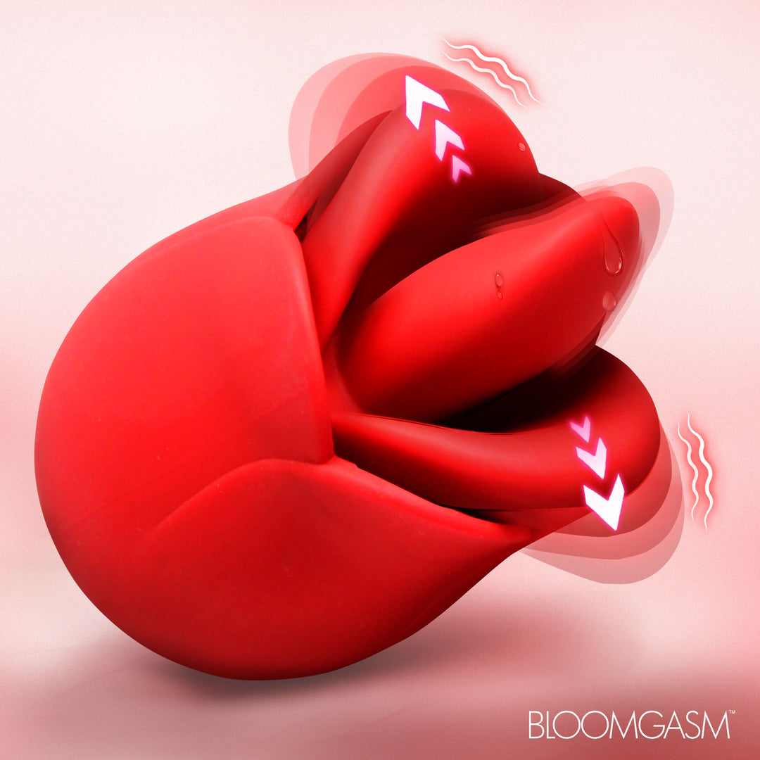 Bloomgasm Petal Kiss Kissing and Licking Vibrator