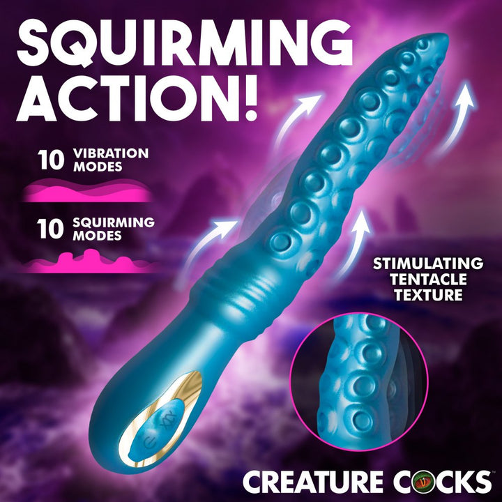 Tenta-Squirm 10.4in Tentacle Silicone Vibrator