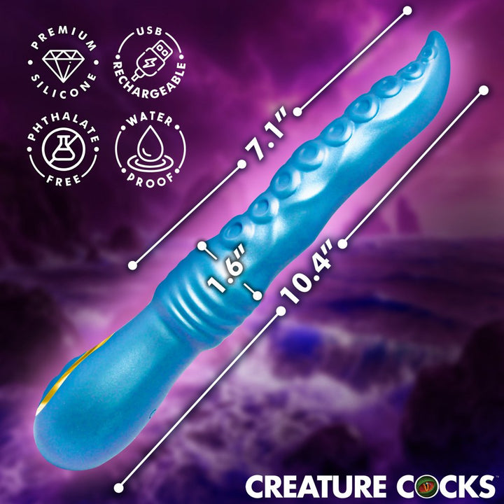 Tenta-Squirm 10.4in Tentacle Silicone Vibrator