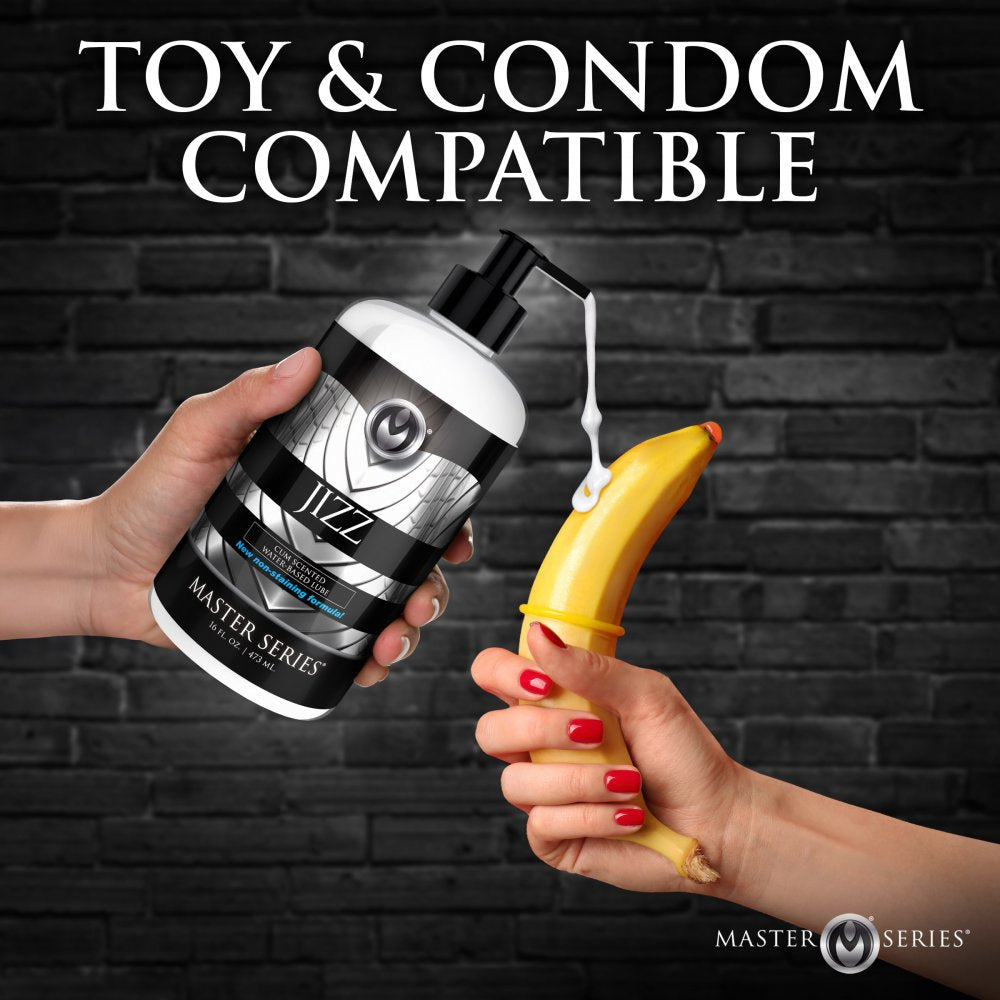 Jizz Cum-Scented Water-Based Lube 16oz