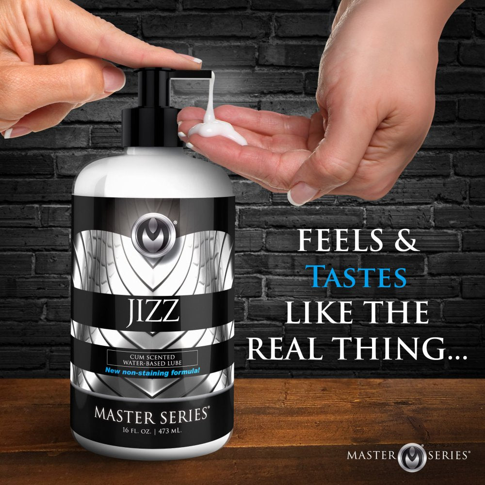 Jizz Cum-Scented Water-Based Lube 16oz