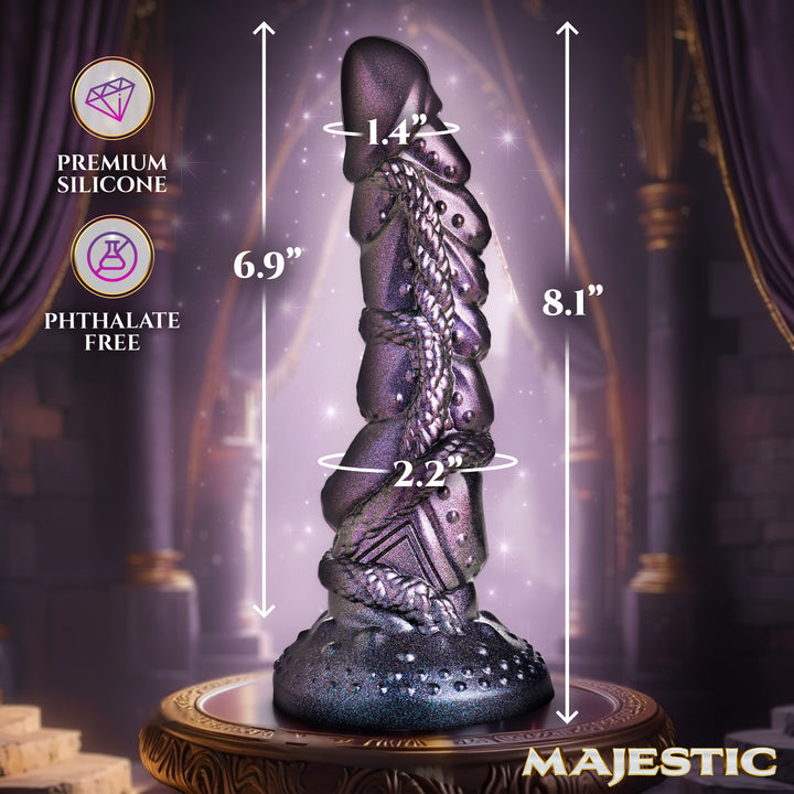 Creature Cocks Ilias Elf Silicone Dildo with Suction Cup