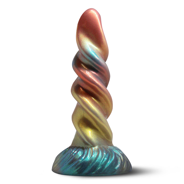 Celina Fairy 8 Inch Spiral Silicone Fantasy Dildo