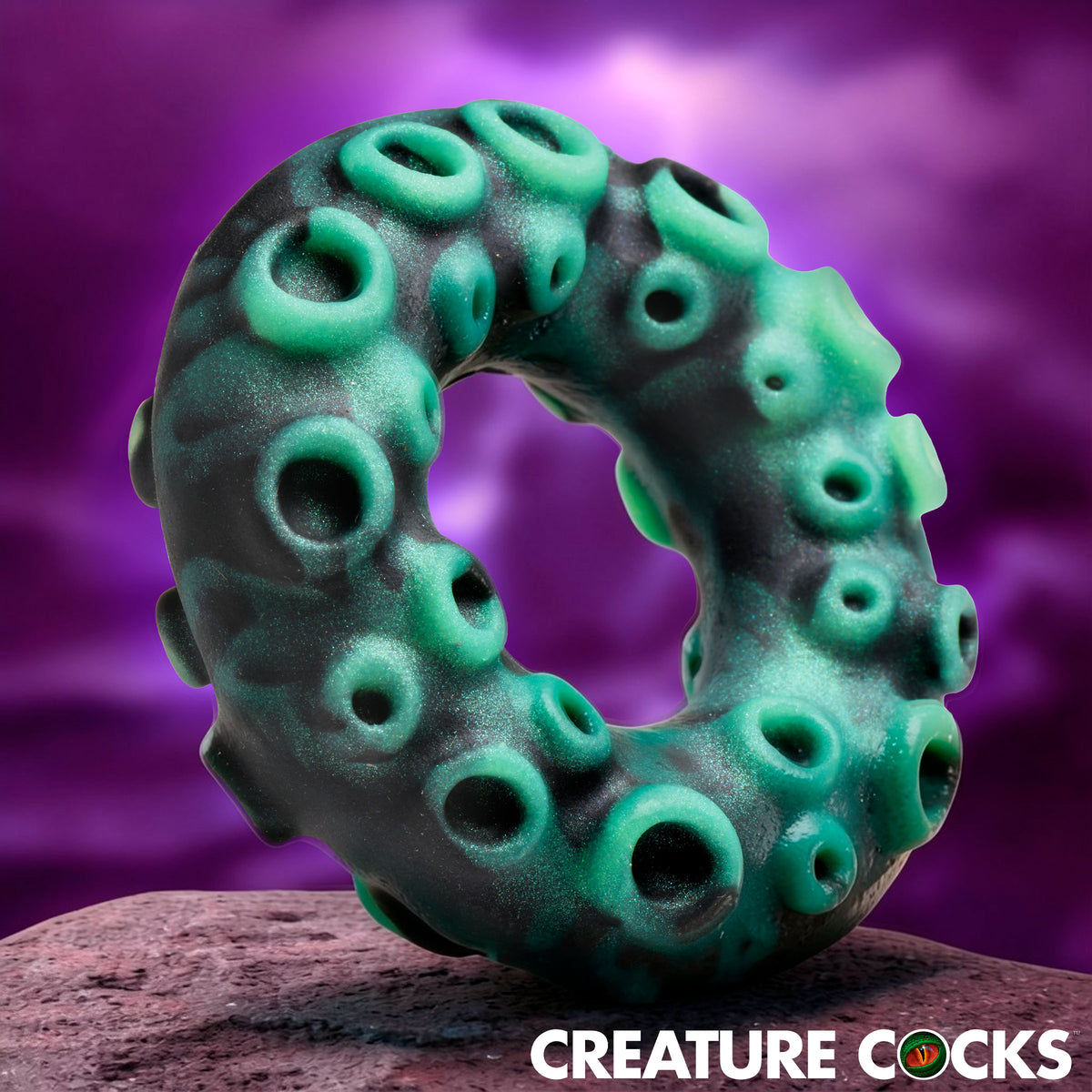 Octo-Grip Textured Silicone Cock Ring