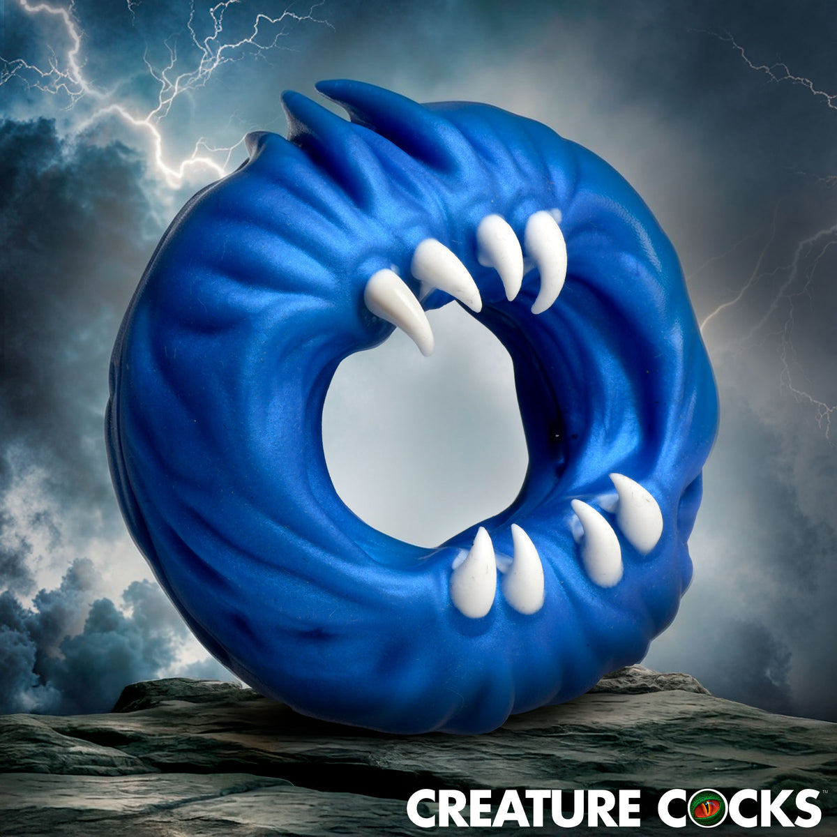 Venom Loop Fanged Silicone Cock Ring