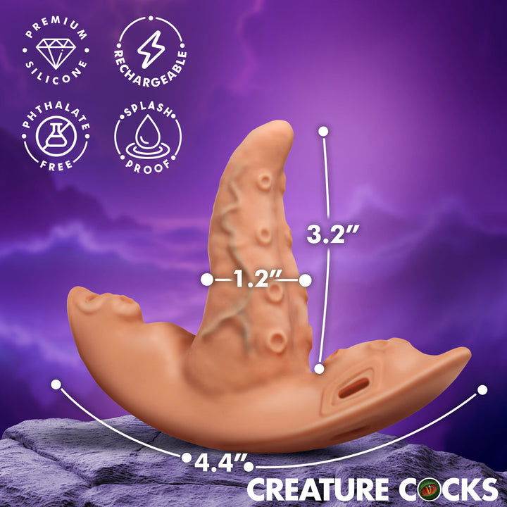Creature Cocks Tenta Kiss Panty Vibe with Harness and Remote