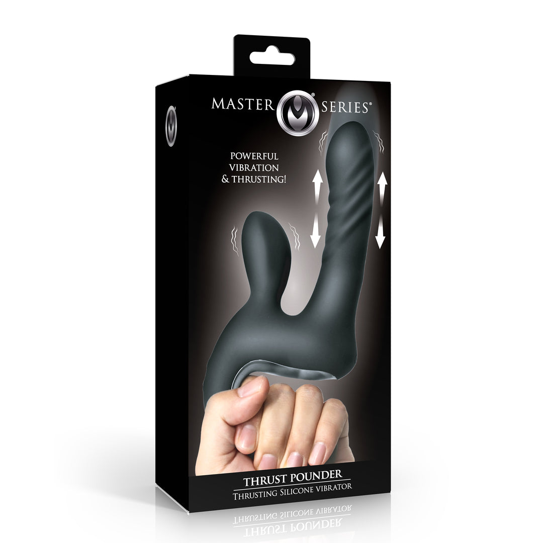 Master Series Thrust Pounder Thrusting Rabbit Vibrator