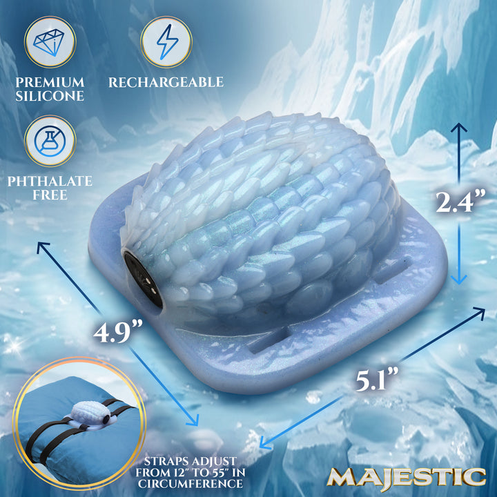 Creature Cocks Eryndel Vibrating Silicone Grinder with Remote