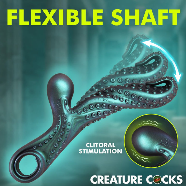 Vibropus 10 Inch Silicone Fantasy Rabbit Vibrator