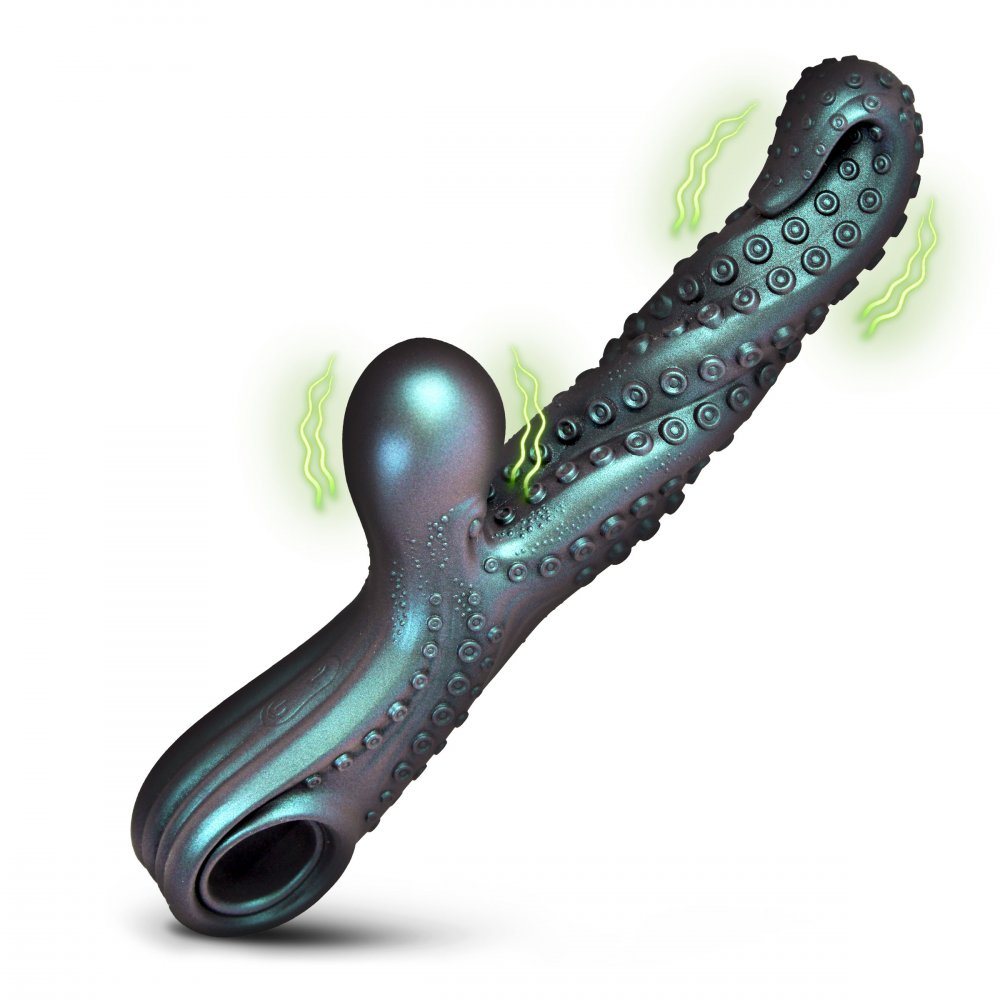 Vibropus 10 Inch Silicone Fantasy Rabbit Vibrator