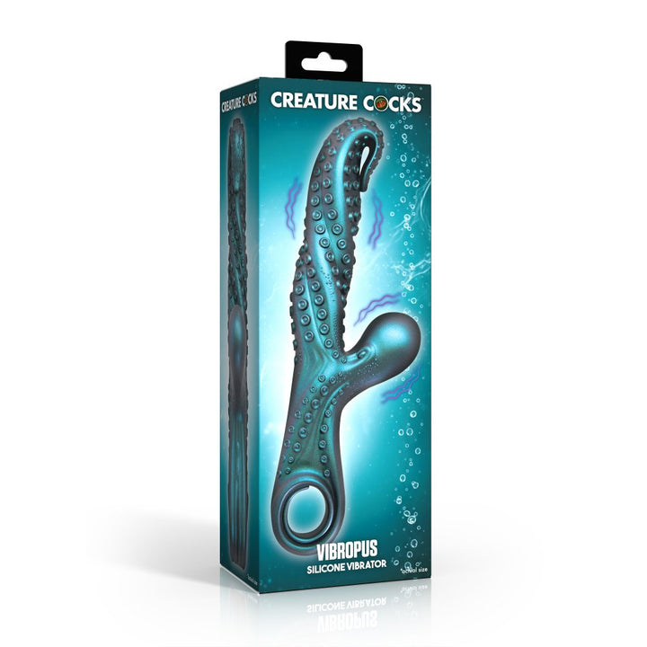 Vibropus 10 Inch Silicone Fantasy Rabbit Vibrator