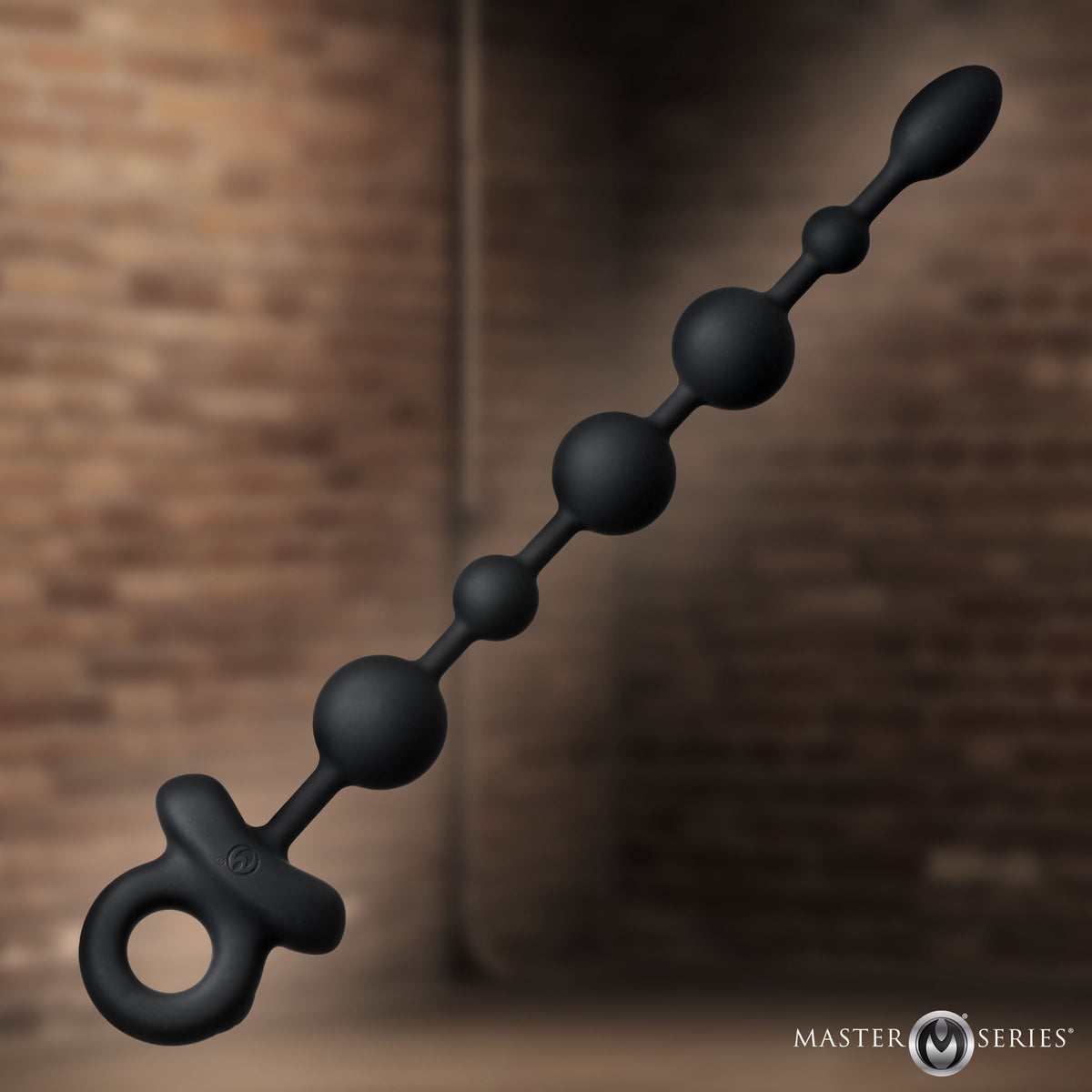 Master Series Balls Deep Vibrating Silicone Anal Beads