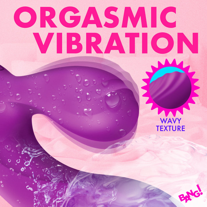 Bang! Flexible G-Spot Silicone Rabbit Vibrator