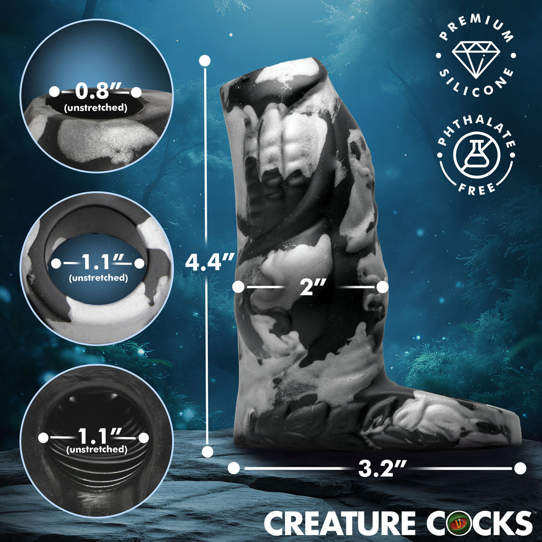 Creature Cocks Night Prowler Knotted Silicone Penis Enhancer