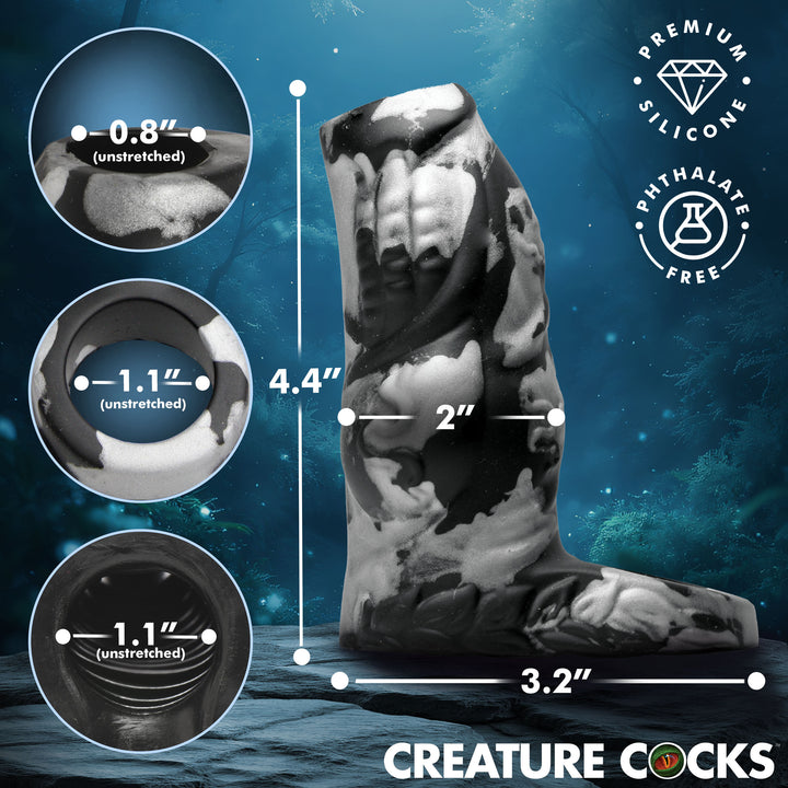 Creature Cocks Night Prowler Knotted Silicone Penis Enhancer