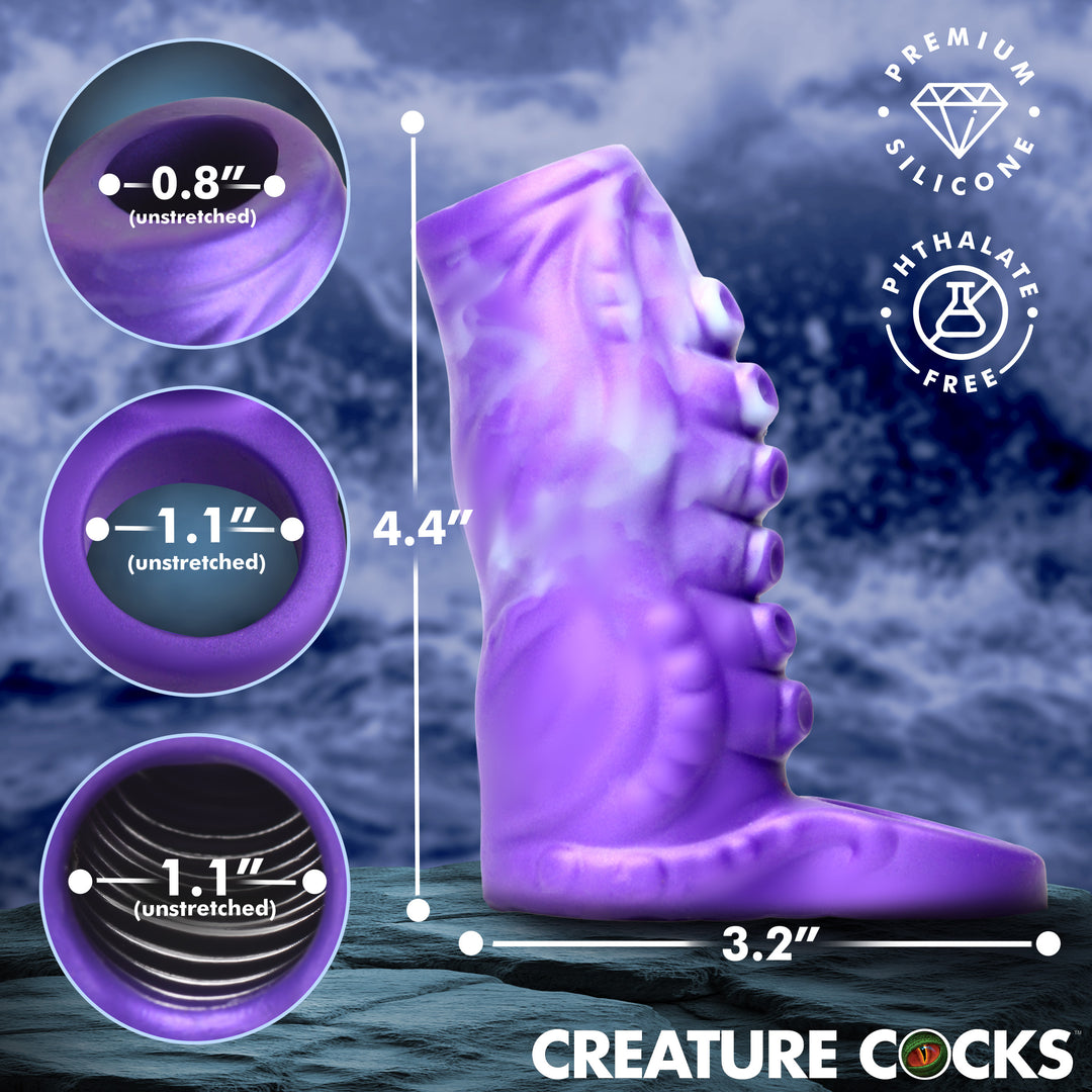 Creature Cocks Tenta-Thick Open-Tip Silicone Penis Enhancer