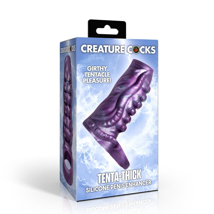 Creature Cocks Tenta-Thick Open-Tip Silicone Penis Enhancer