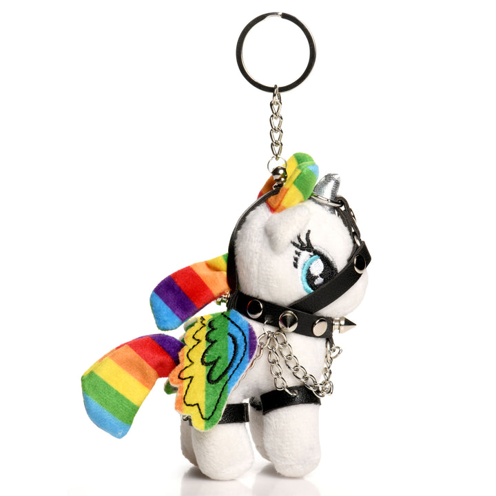 Master Series Bondage Pony Plush Keychain in Multi