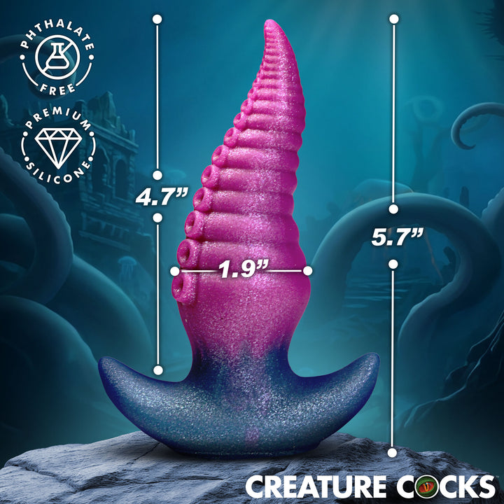 Creature Cocks Plug-Topus Tapered Silicone Butt Plug