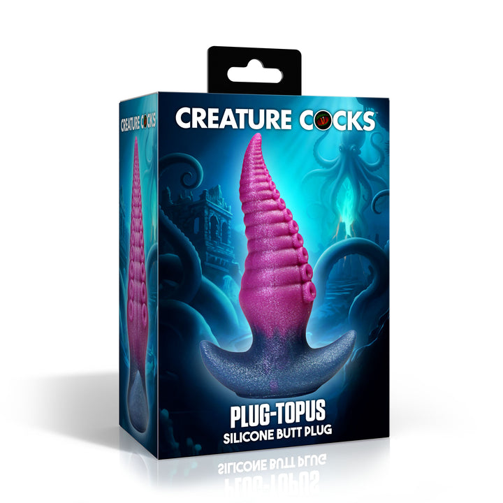 Creature Cocks Plug-Topus Tapered Silicone Butt Plug