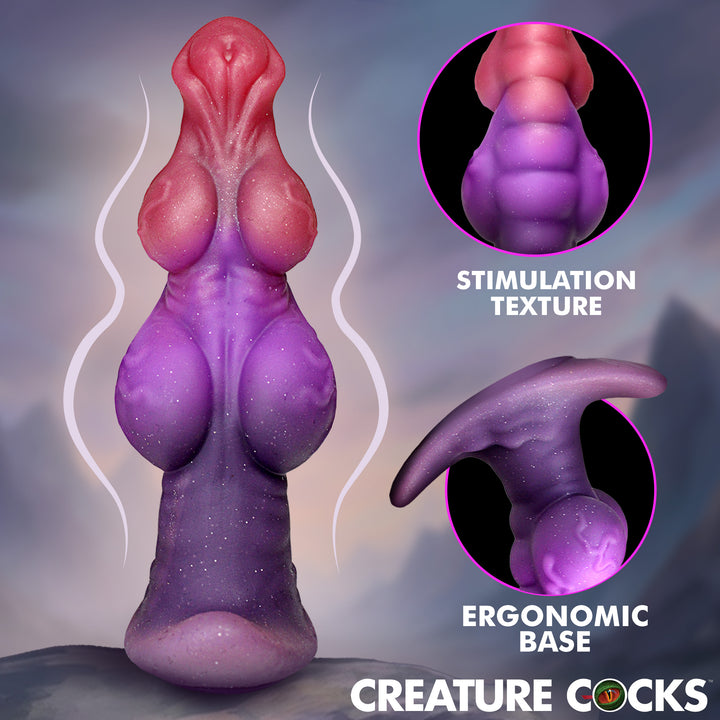 Creature Cocks Dragon Master Curved Silicone Butt Plug
