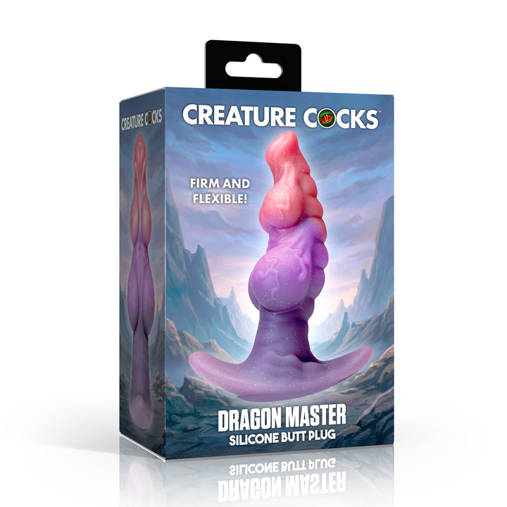 Creature Cocks Dragon Master Curved Silicone Butt Plug