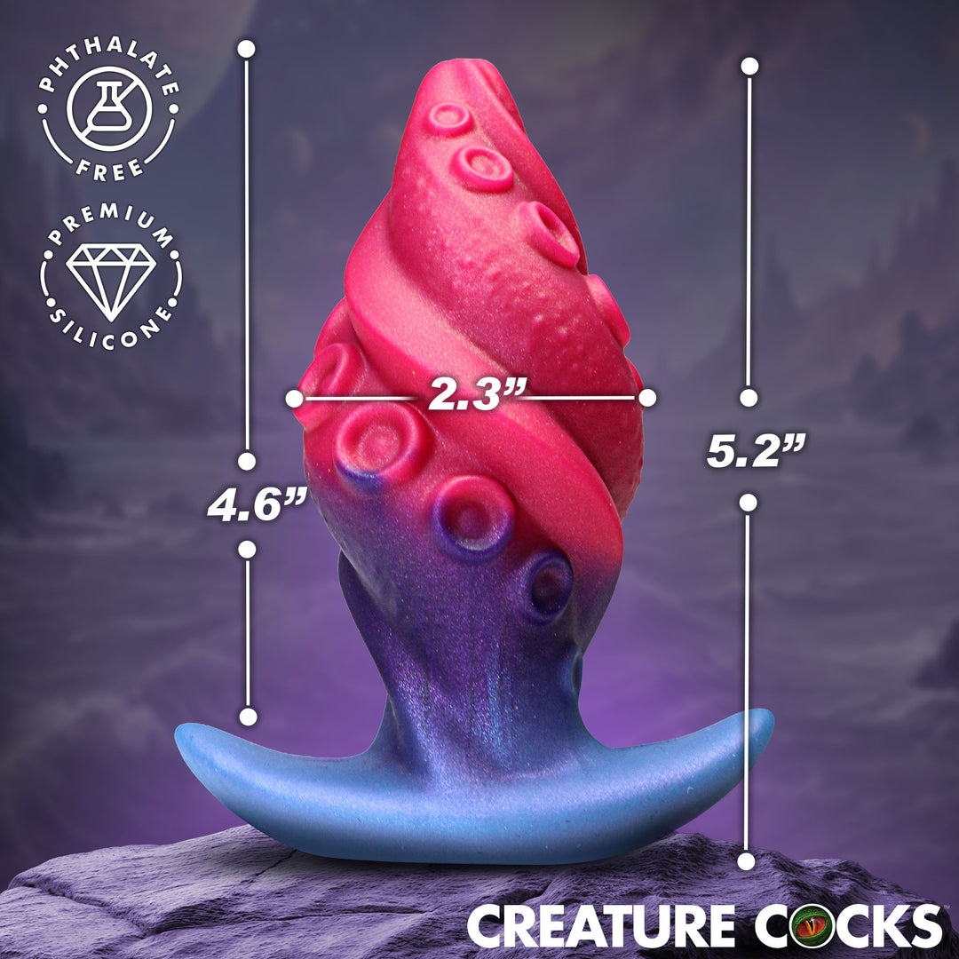 Creature Cocks Tenta Plug Spiral Silicone Butt Plug
