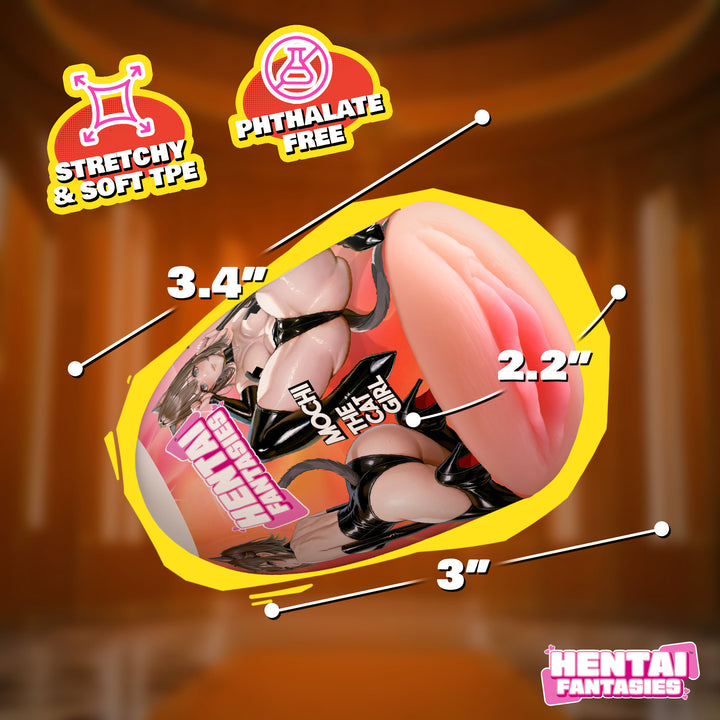 Hentai Fantasies Mochi the Cat Girl Pussy Egg Masturbator