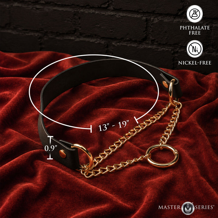 Master Series Halo Desire Martingale O-Ring Collar