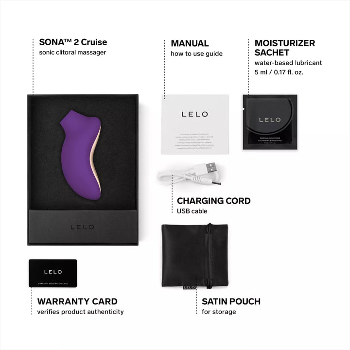 LELO SONA 2 Cruise Sonic Clitoral Massager