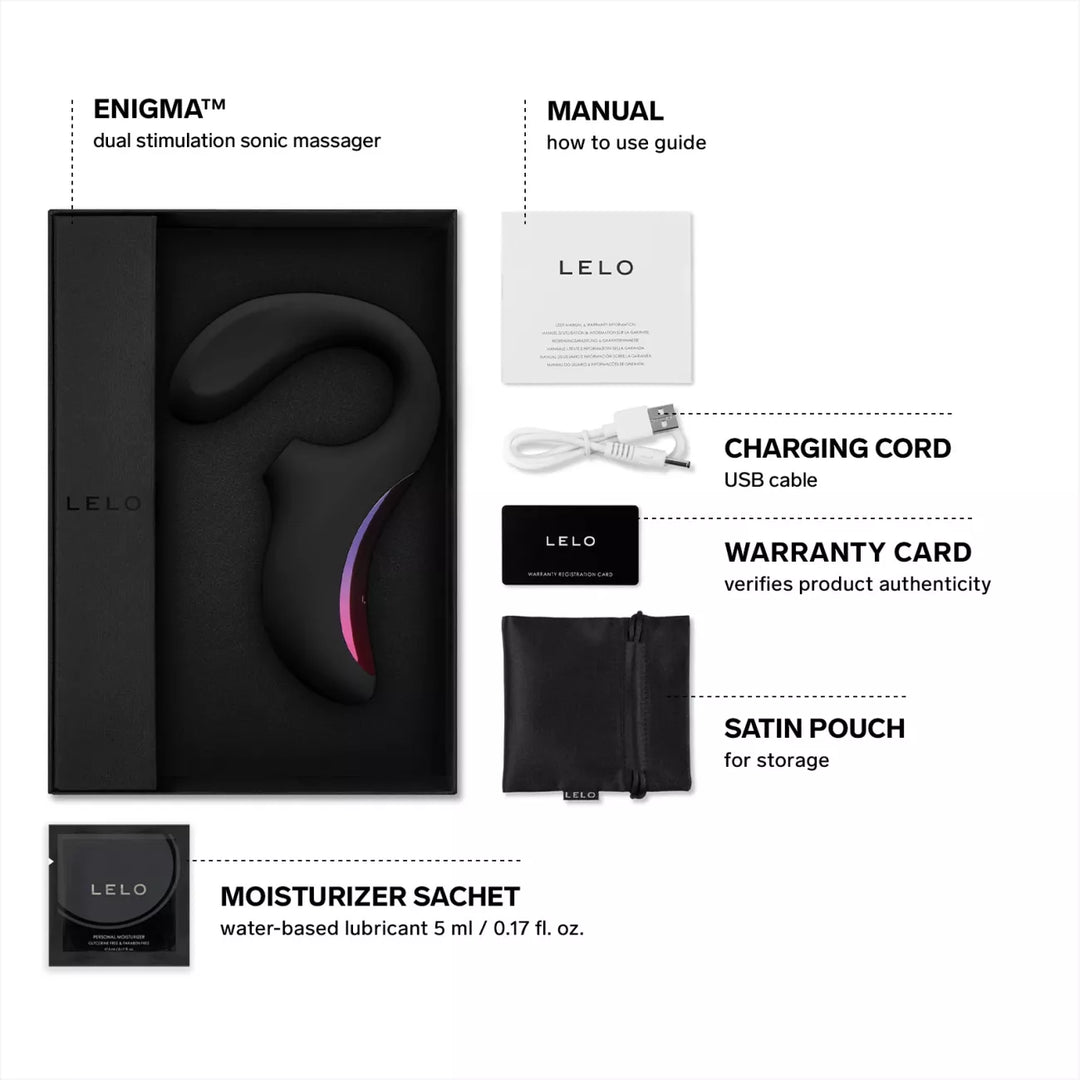 LELO ENIGMA Dual Stimulation Sonic Massager