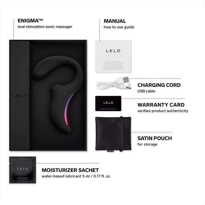 LELO ENIGMA Dual Stimulation Sonic Massager