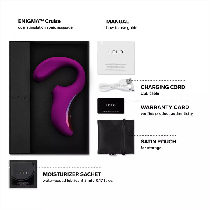 LELO ENIGMA Cruise Dual Stimulation Sonic Massager