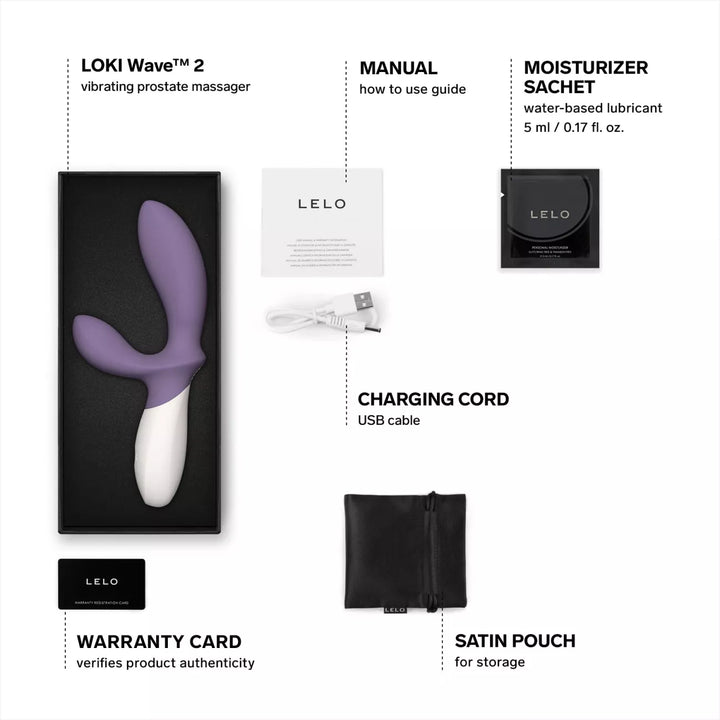 LELO LOKI Wave 2 WaveMotion Prostate Massager