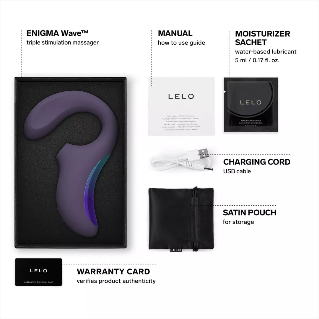 LELO ENIGMA Wave Triple Stimulation Massager