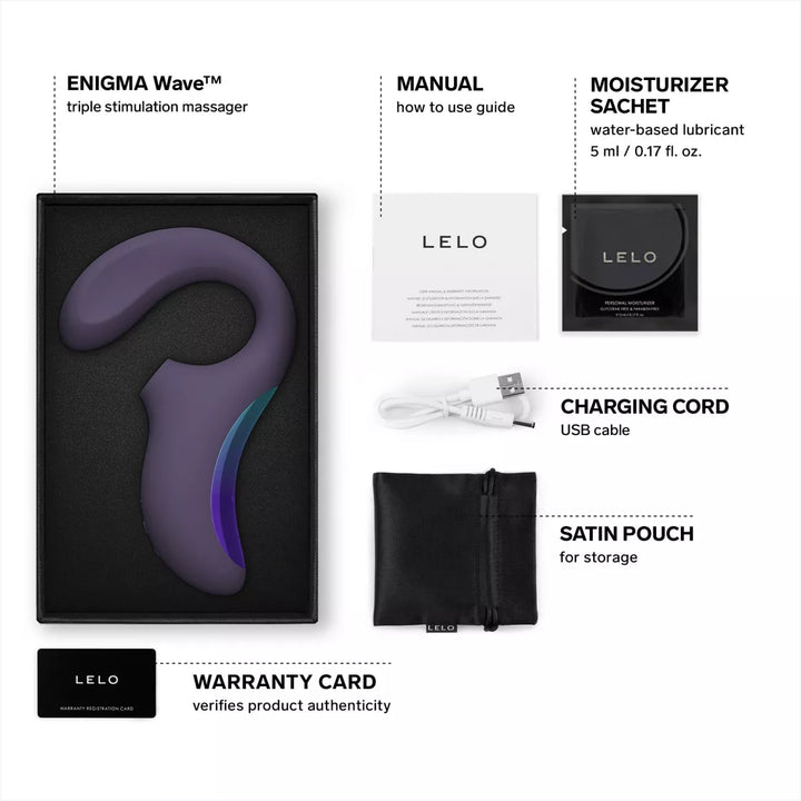LELO ENIGMA Wave Triple Stimulation Massager