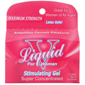 Liquid V for Women Stimulating Gel 3 Tube Sample Pack