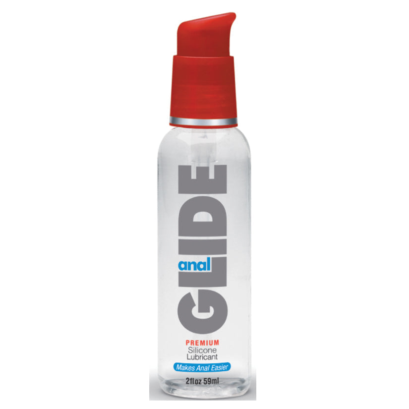 Anal Glide Extra Desensitizing Silicone Lubricant 2 oz Pump
