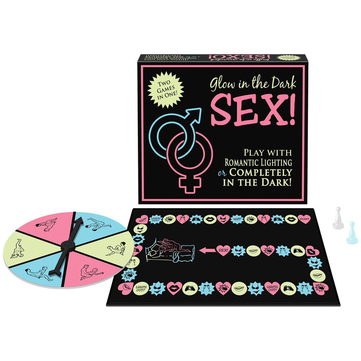 Glow-in-the-Dark Sex Board Game