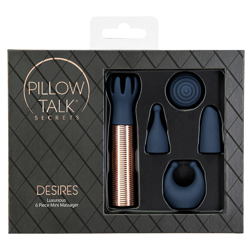 Pillow Talk 6-Piece Luxurious Bullet Vibrator Secret Desires