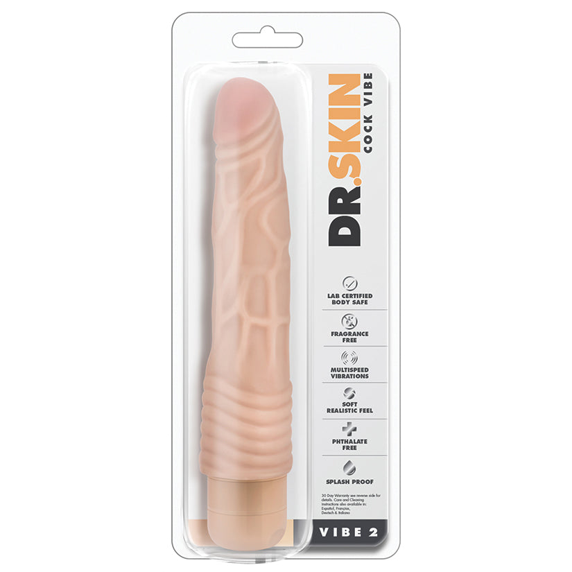 B Yours Cock Vibe #2 Realistic Vibrator, Natural