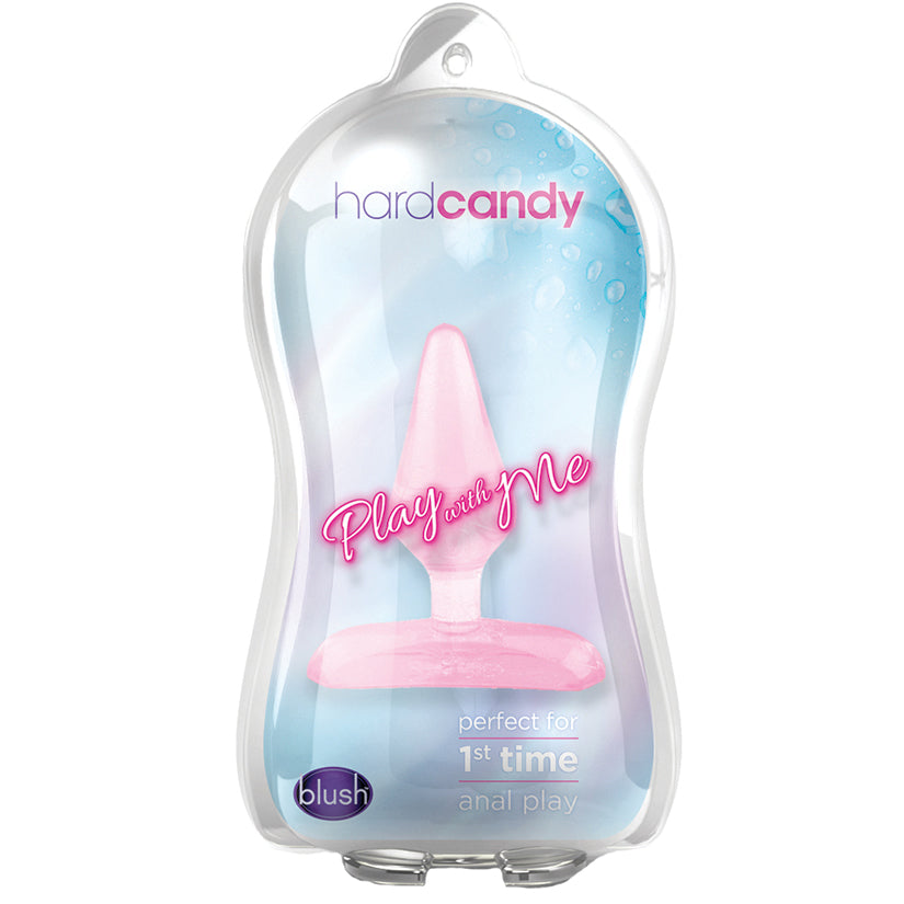 Play With Me Hard Candy Beginner Anal Plug in Pink