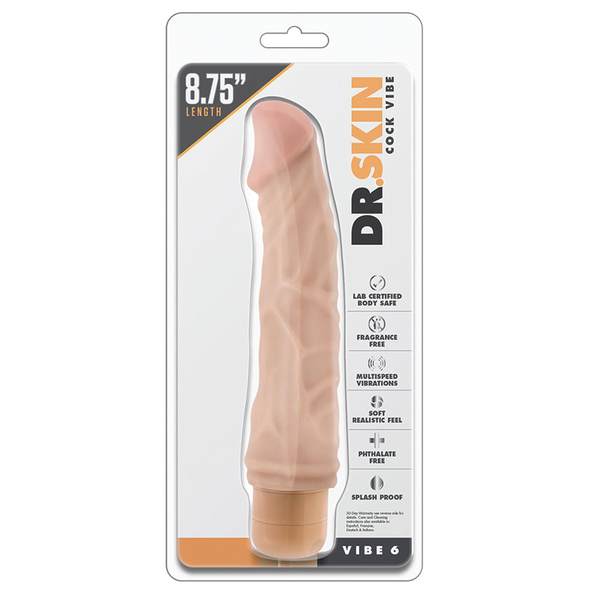 Dr. Skin Cock Vibe #6 Realistic Vibrator