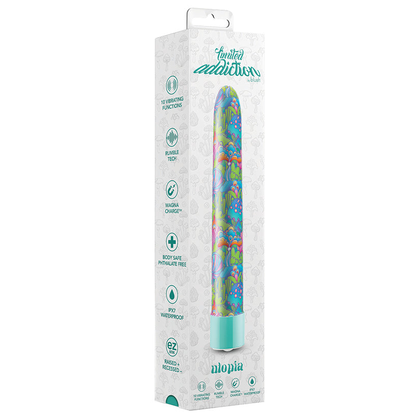 Limited Addiction Utopia 7 Inch Rechargeable G-Spot Vibe
