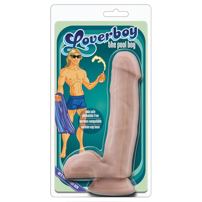Loverboy The Pool Boy Realistic Suction Cup Dildo