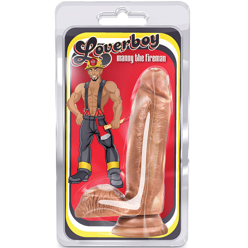 Loverboy Manny the Fireman Realistic Dildo