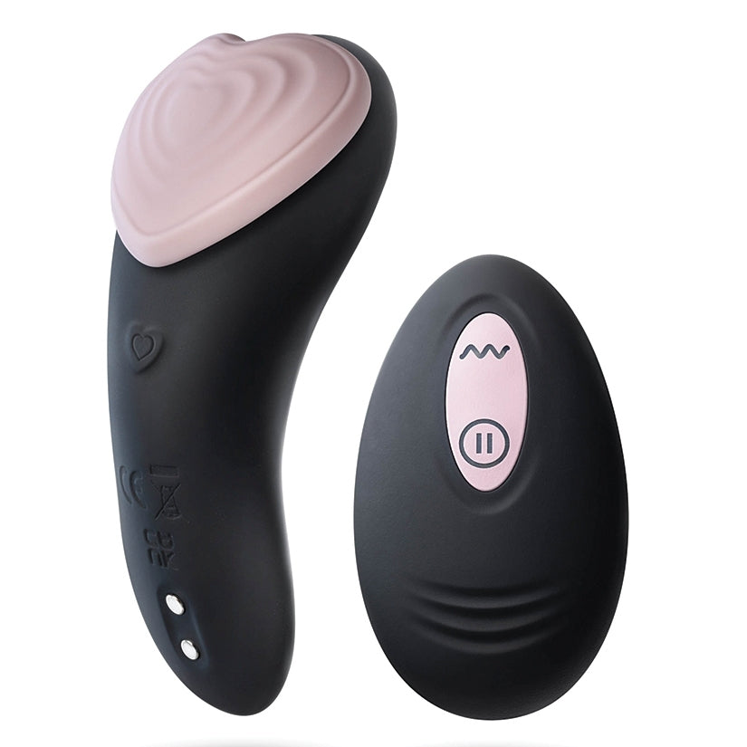 Blush Temptasia Heartbeat Panty Vibe with Remote-Pink